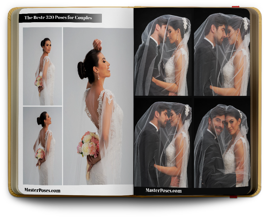 Les 250 meilleures poses pour le mariage - Livre numérique