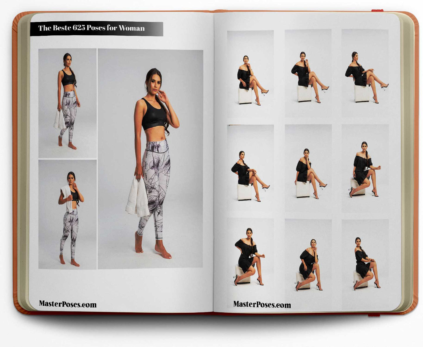 Les 625 meilleures poses pour femme – Livre numérique