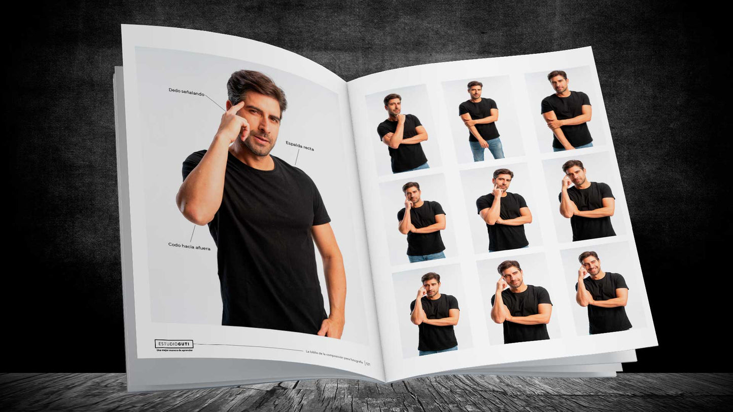 The Best 611 Poses for Man – Digital Book
