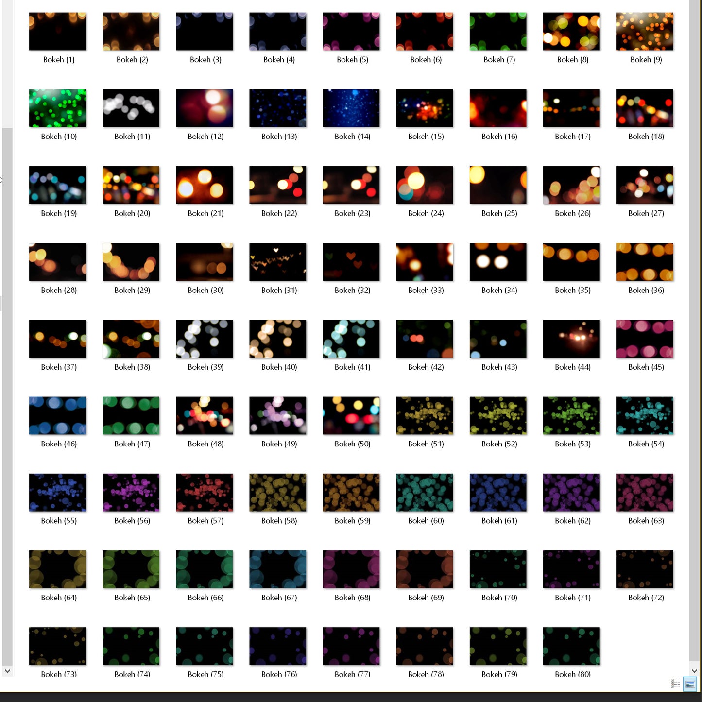 Bokeh - Superpositions