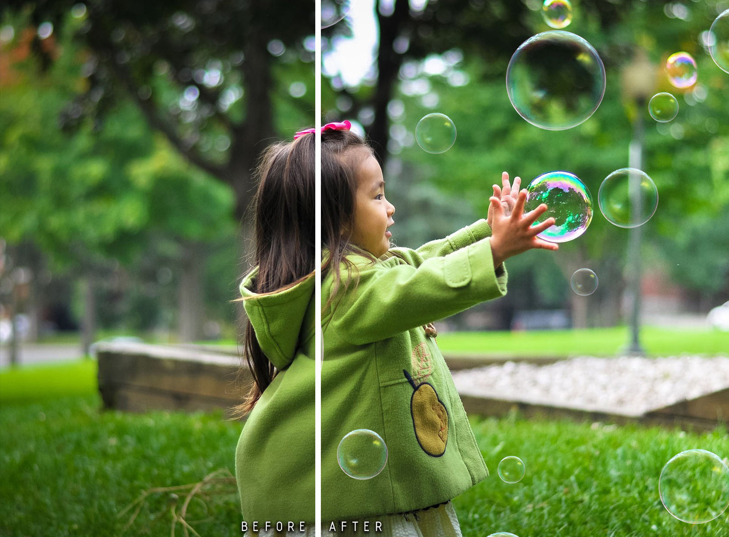 Bulles - Superpositions