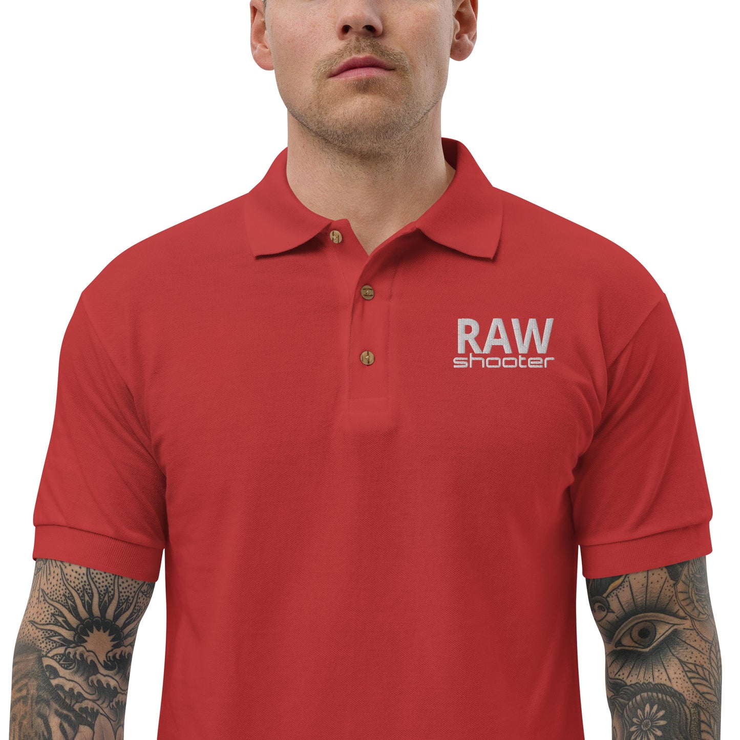 Polo brodé
