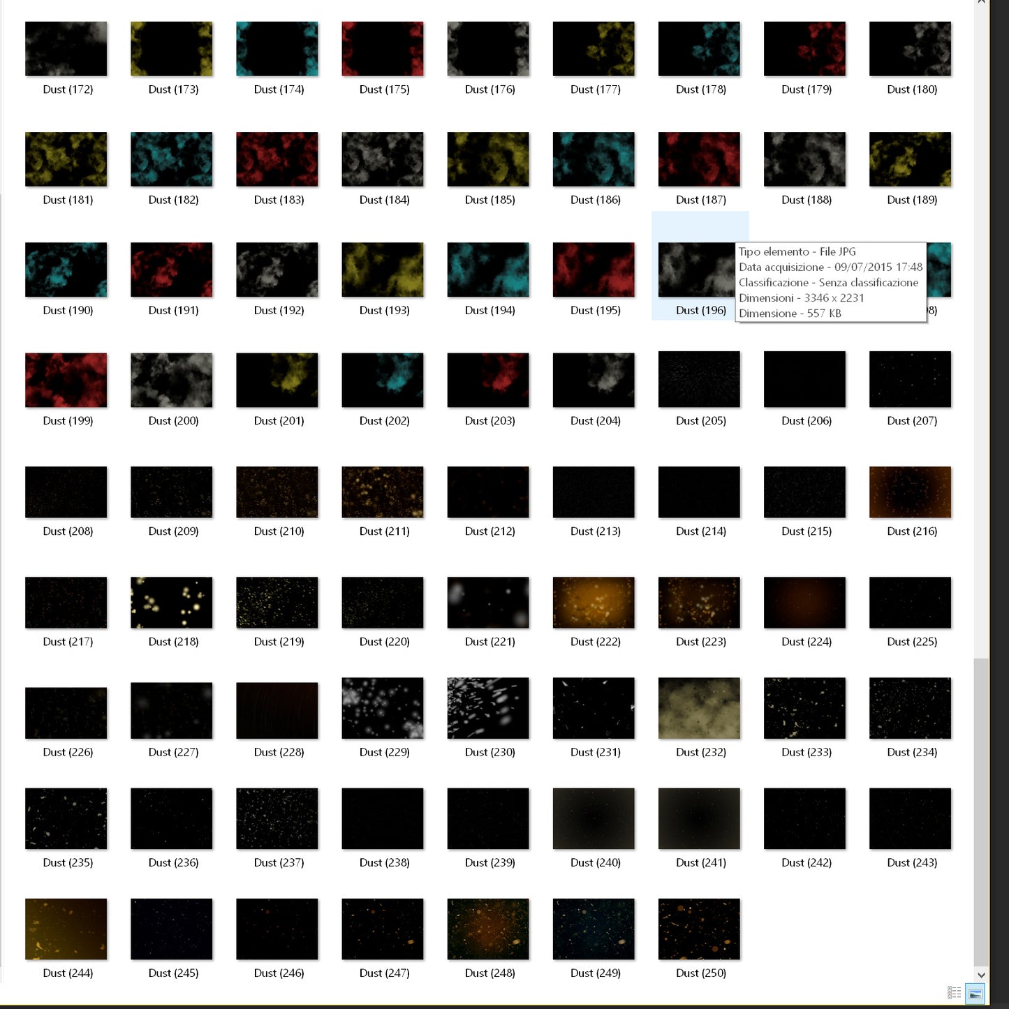 Dust - Overlays