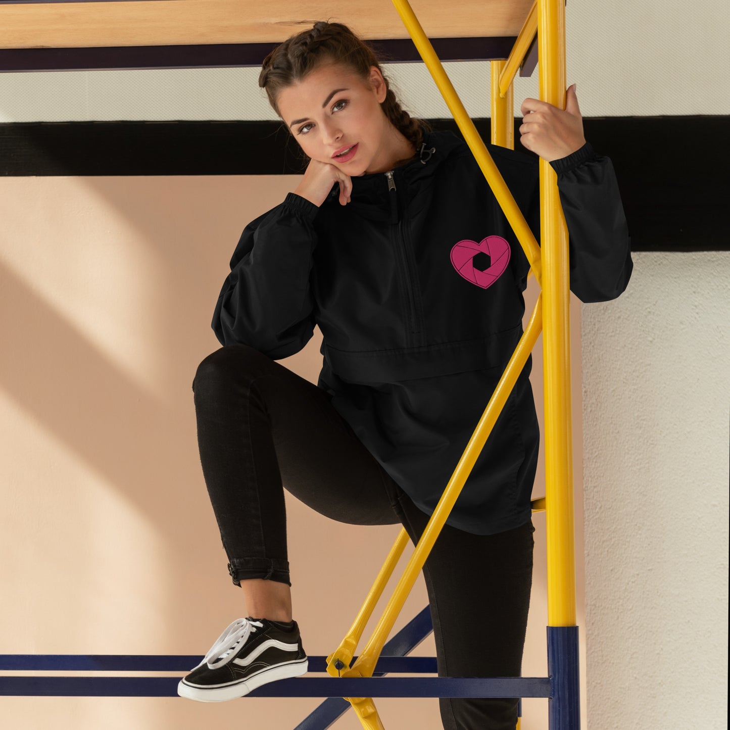 Veste repliable Champion brodée