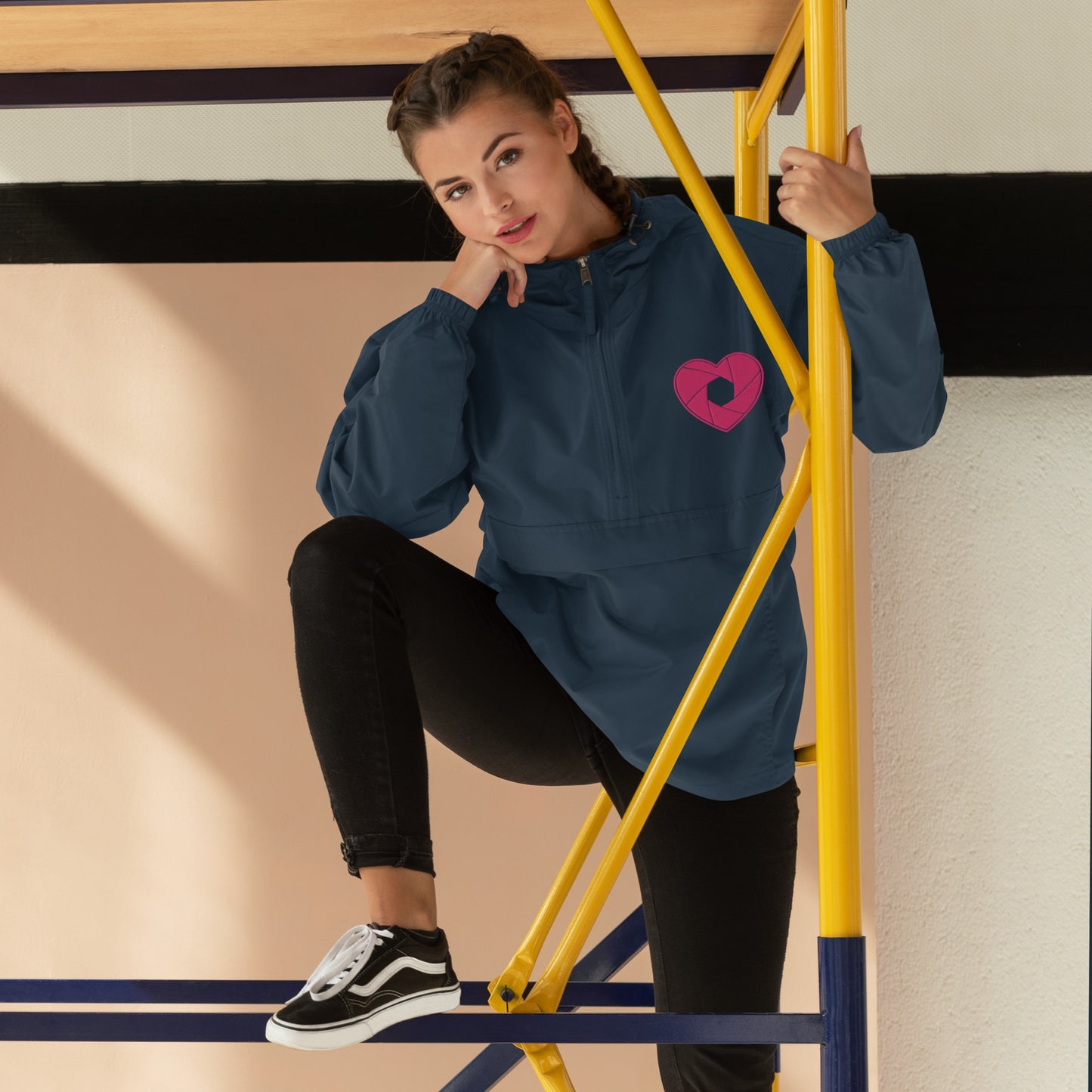 Veste repliable Champion brodée