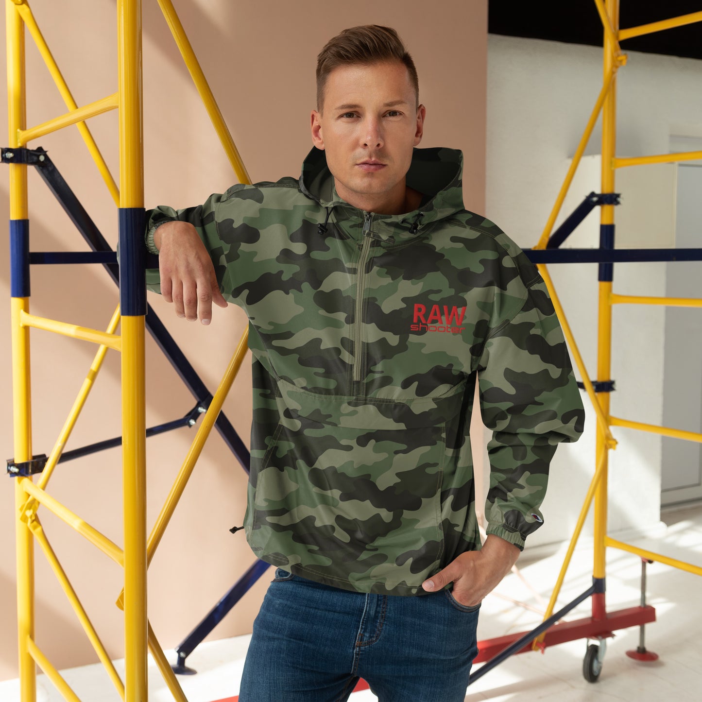 Veste repliable Champion brodée