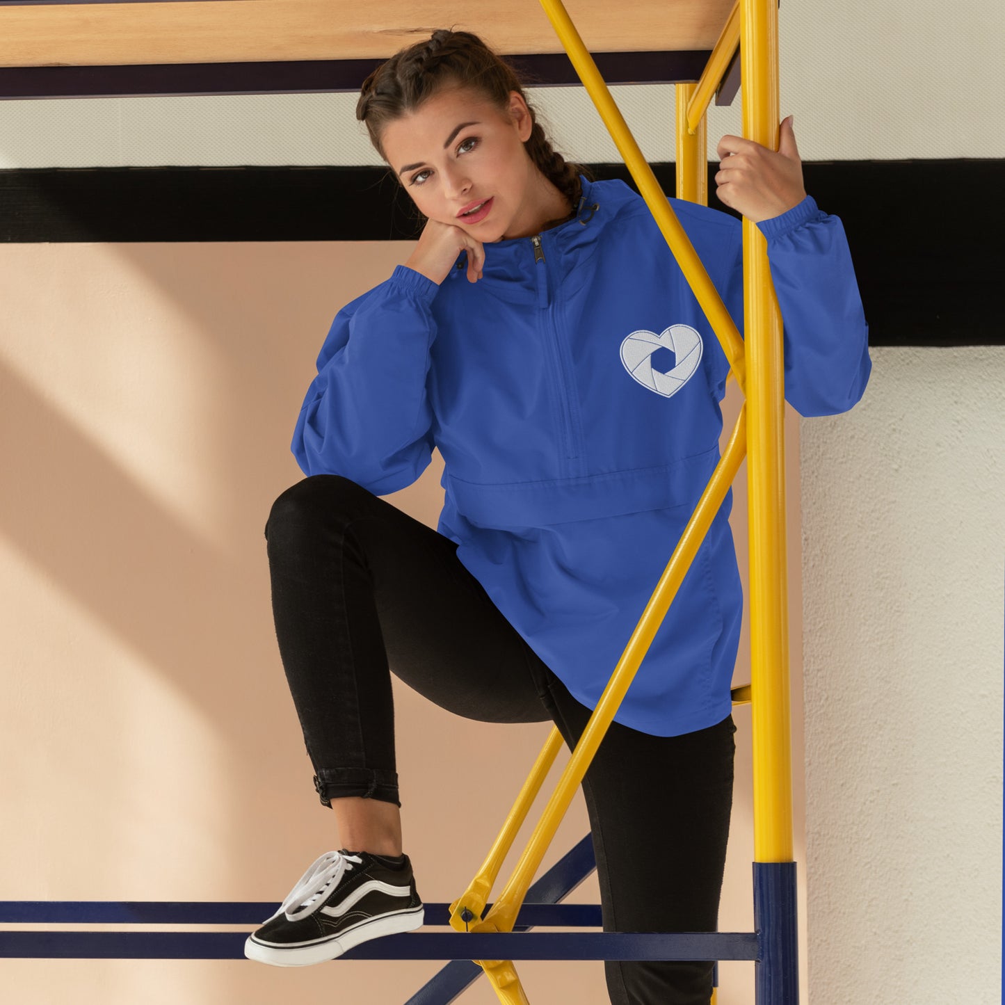 Veste repliable Champion brodée