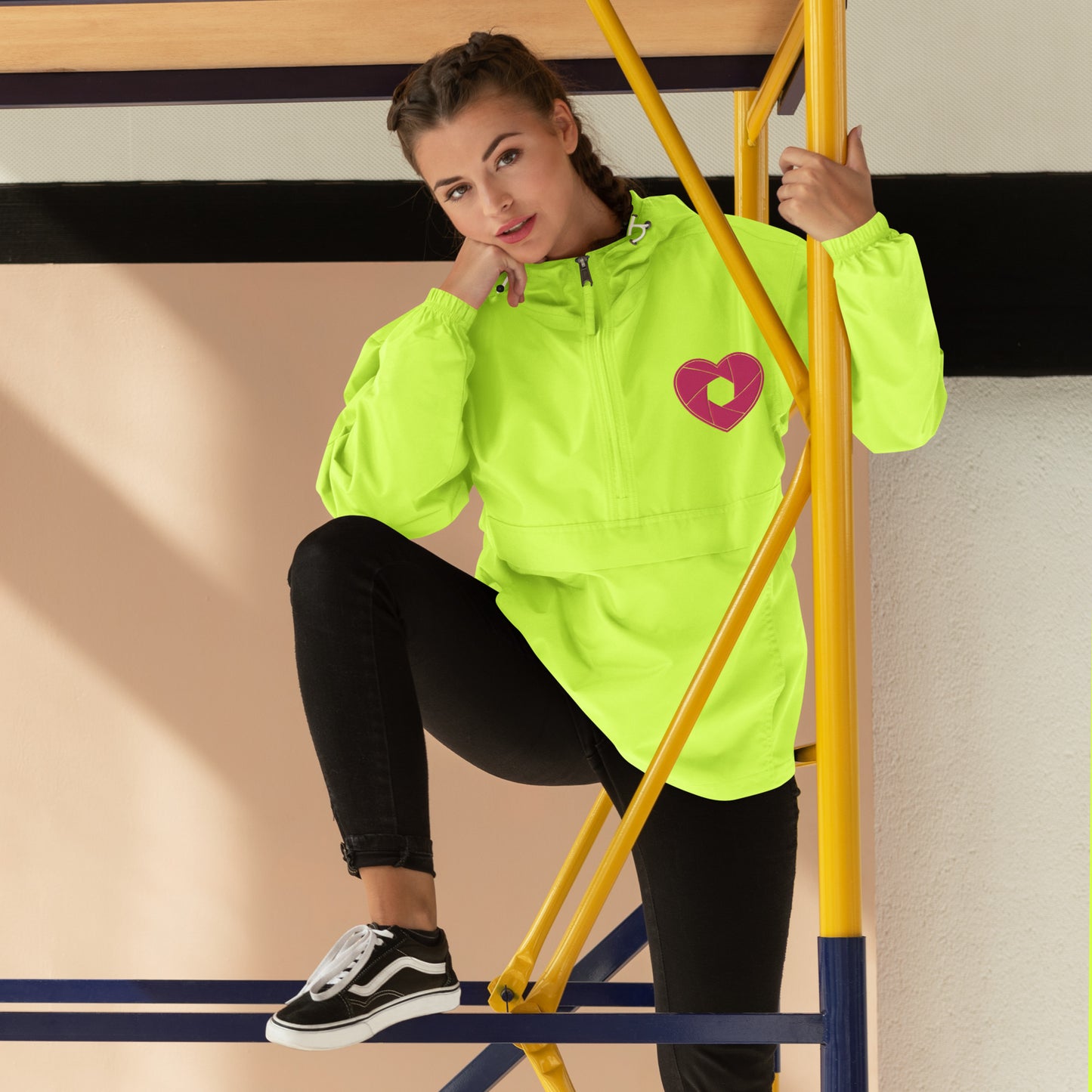 Veste repliable Champion brodée