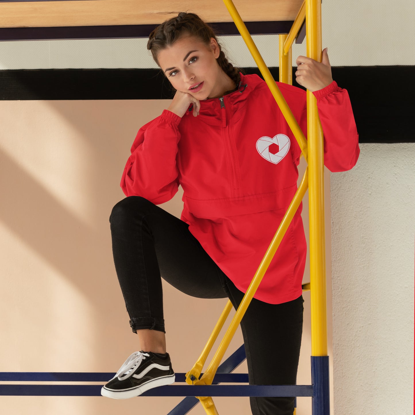 Veste repliable Champion brodée