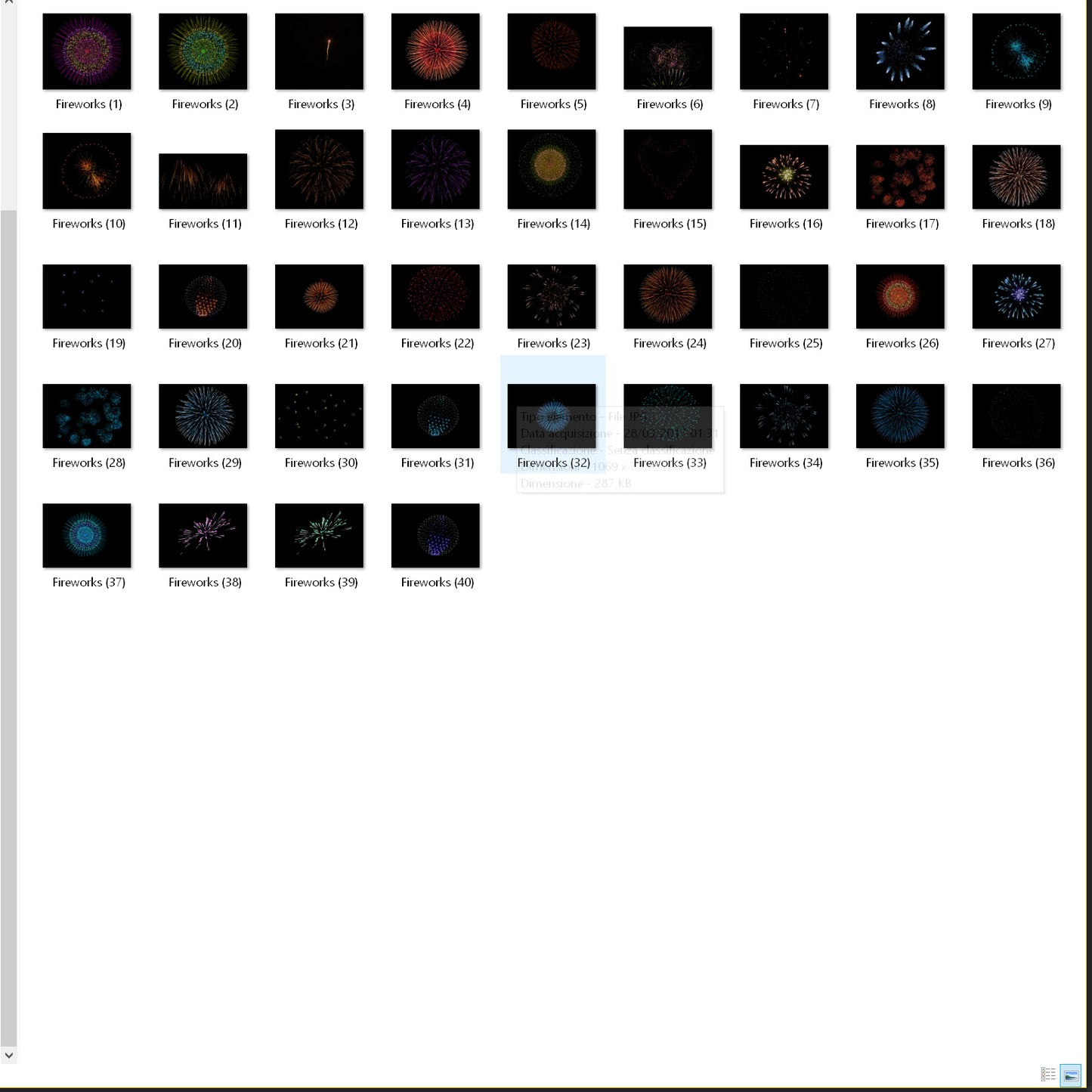 fireworks - Overlays