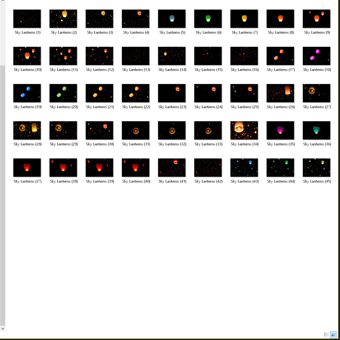 Lanterns - Overlays