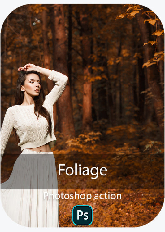 Fogliame - Azione di Photoshop