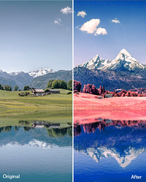 Paysage - Action Photoshop