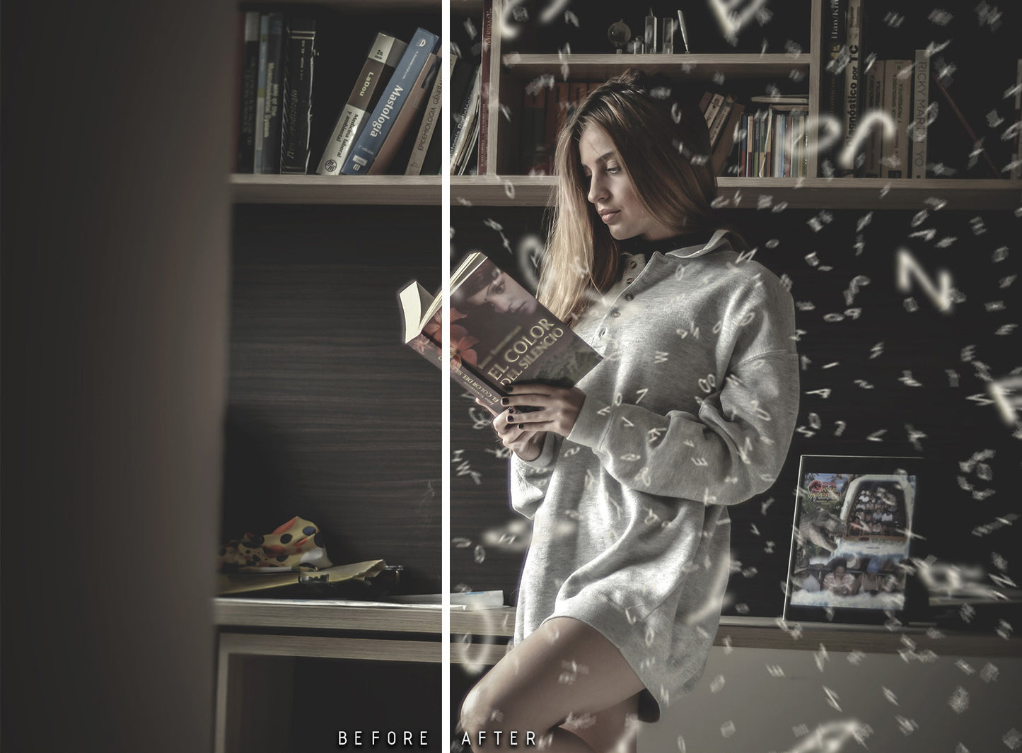 Lettres - Superpositions