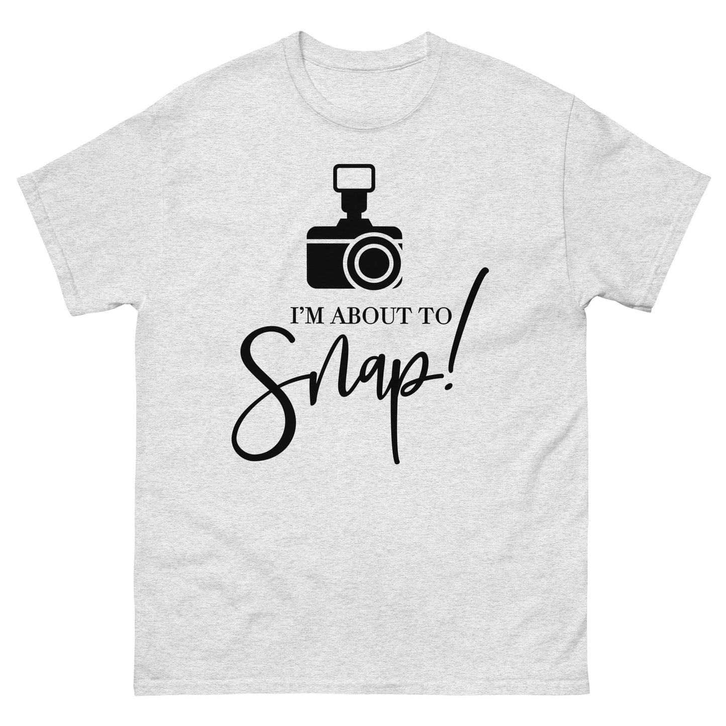 T-shirts pour hommes - Je suis sur le point de craquer - Logo noir