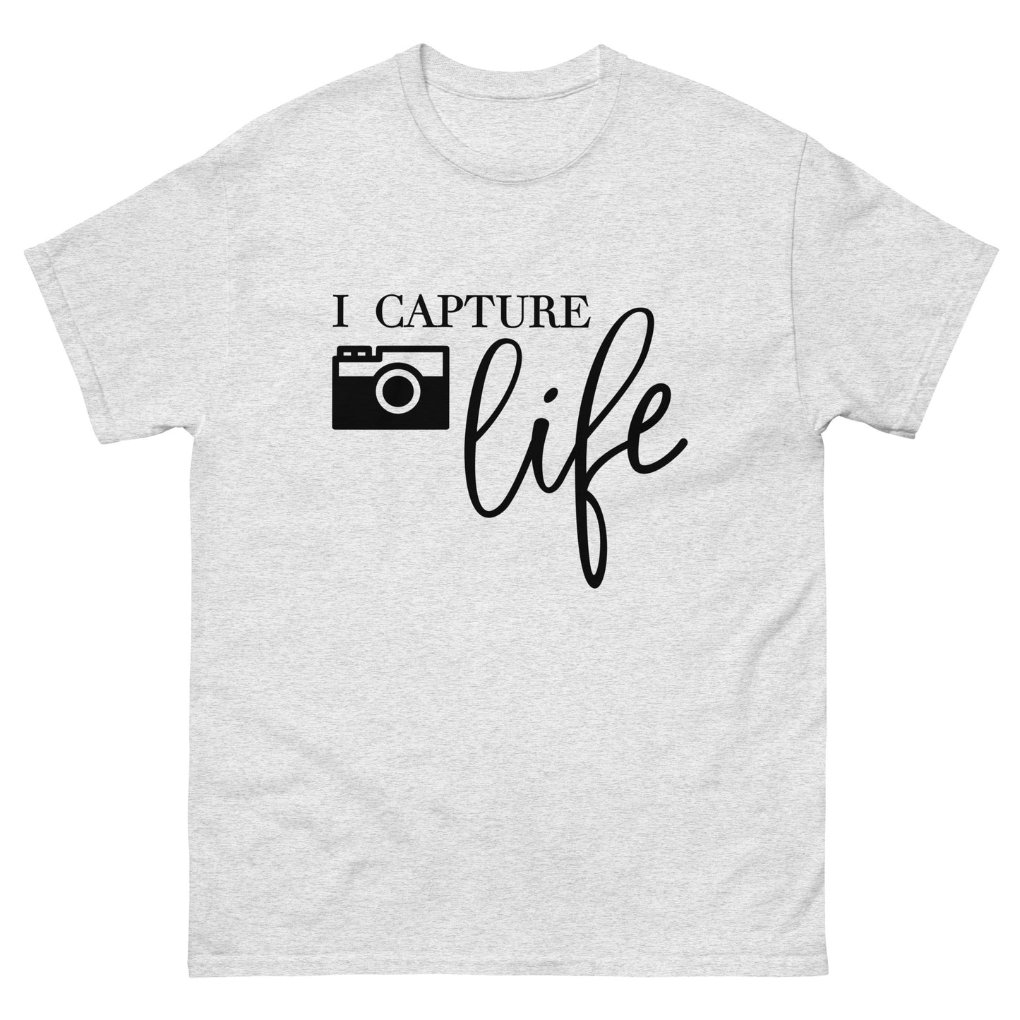 T-shirts Homme - Je capture la vie - Logo noir