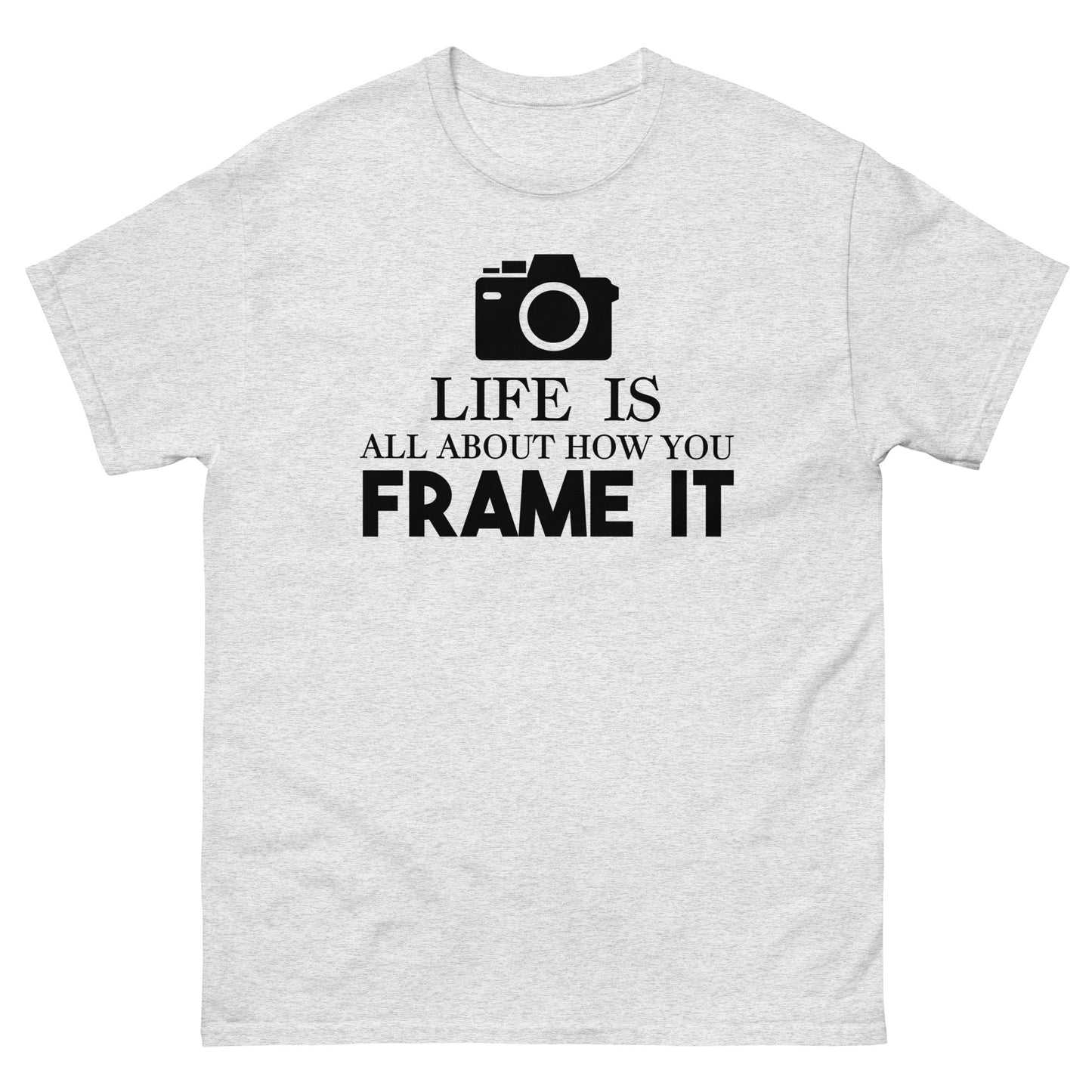 T-shirts pour hommes - Comment vous l'encadrez - Logo noir