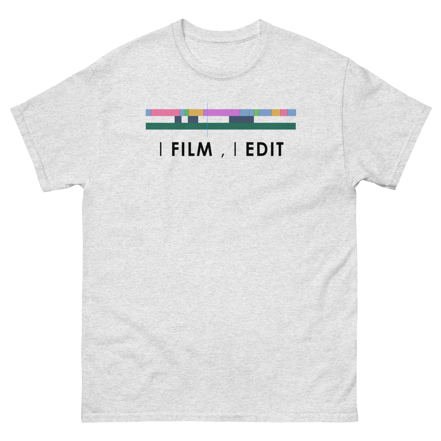 T-shirts Homme - Je filme j'édite - Logo noir