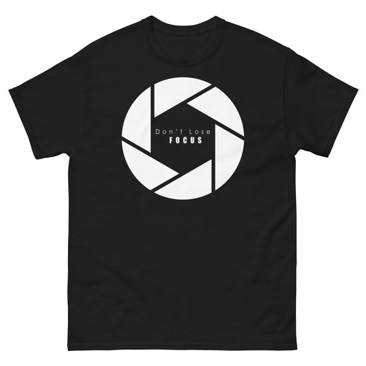 T-shirts pour hommes - Don't Lose Focus - Logo blanc