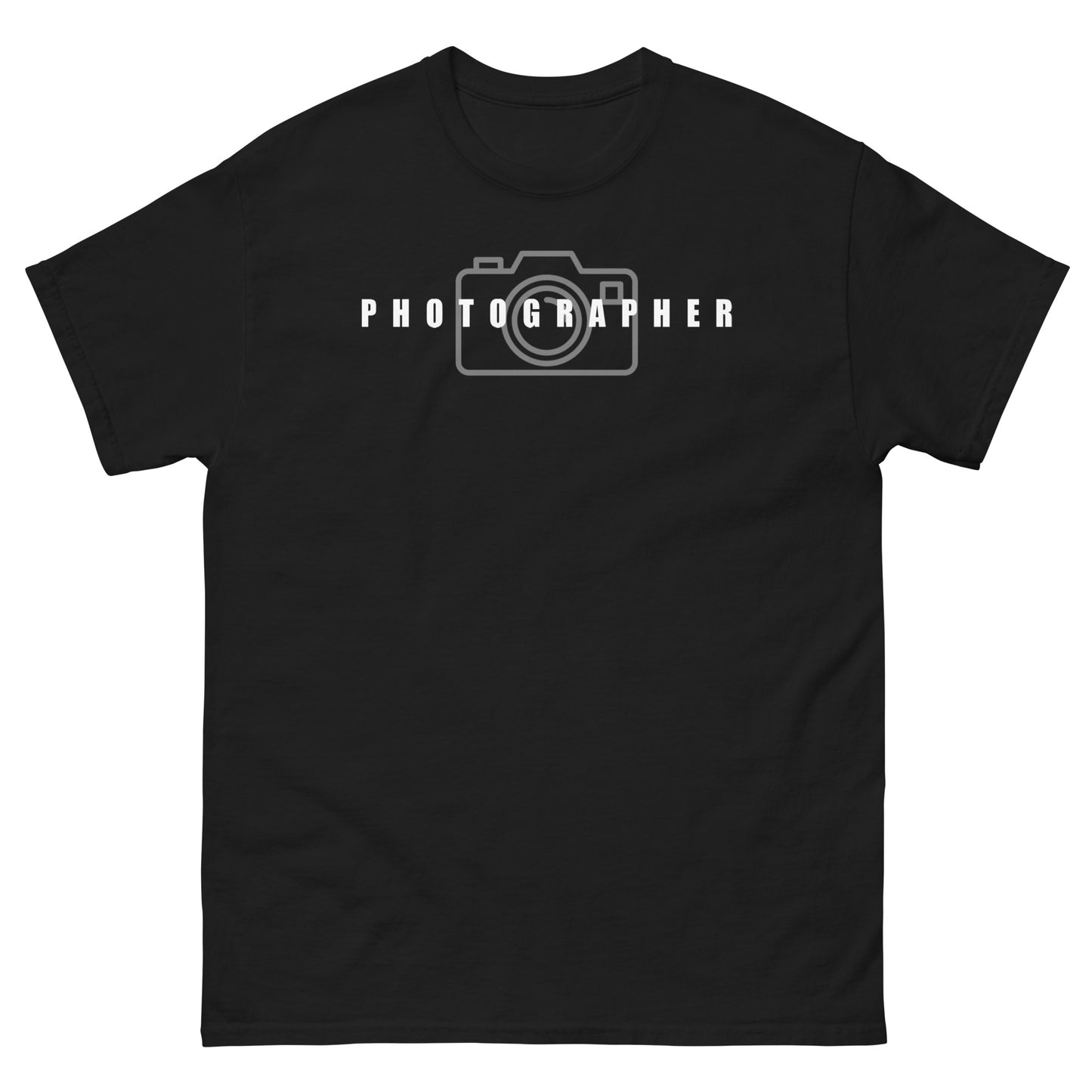 T-shirts Homme - Photographe - Logo Blanc