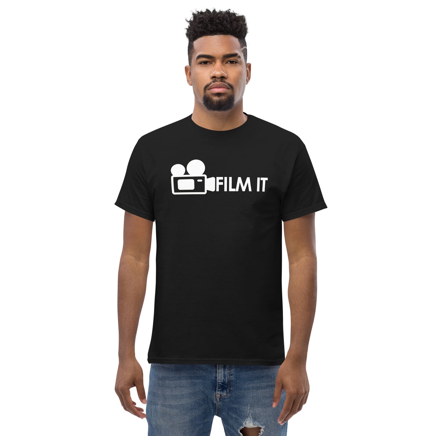 T-shirts Homme - Film it - Logo Blanc