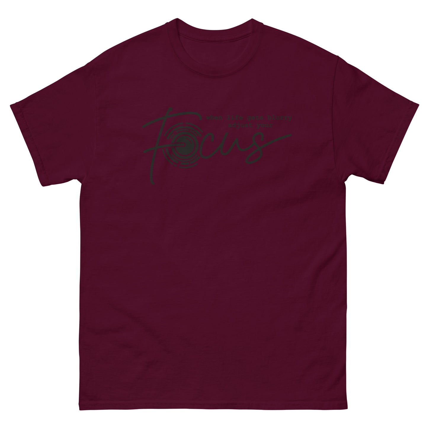 T-shirts Homme - Focus - Logo noir