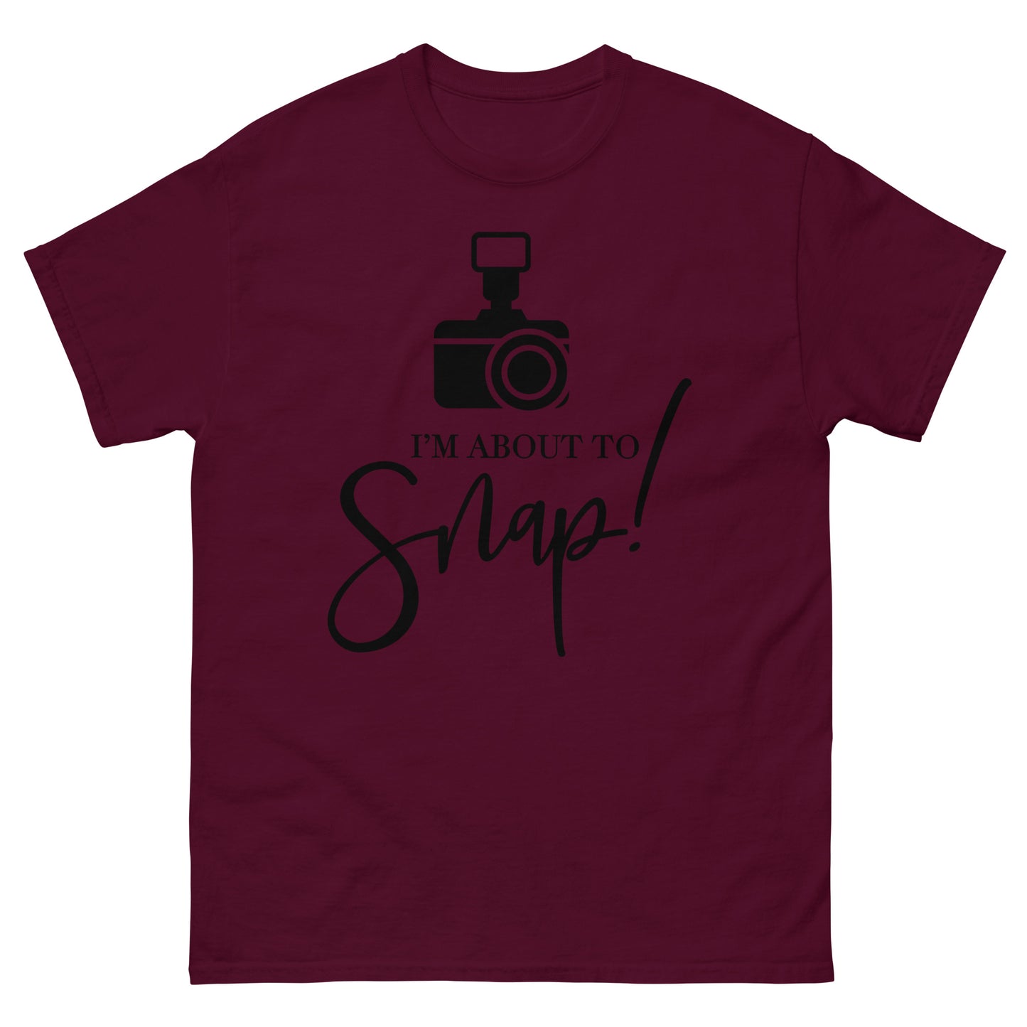 T-shirts pour hommes - Je suis sur le point de craquer - Logo noir