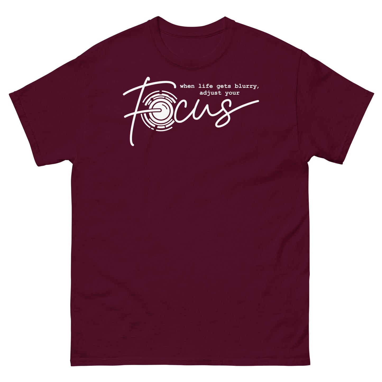 T-shirts Homme - Focus - Logo blanc