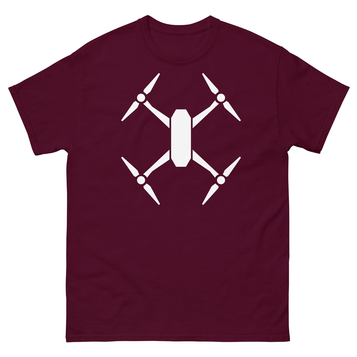 T-shirts Homme - Drone - Logo Blanc