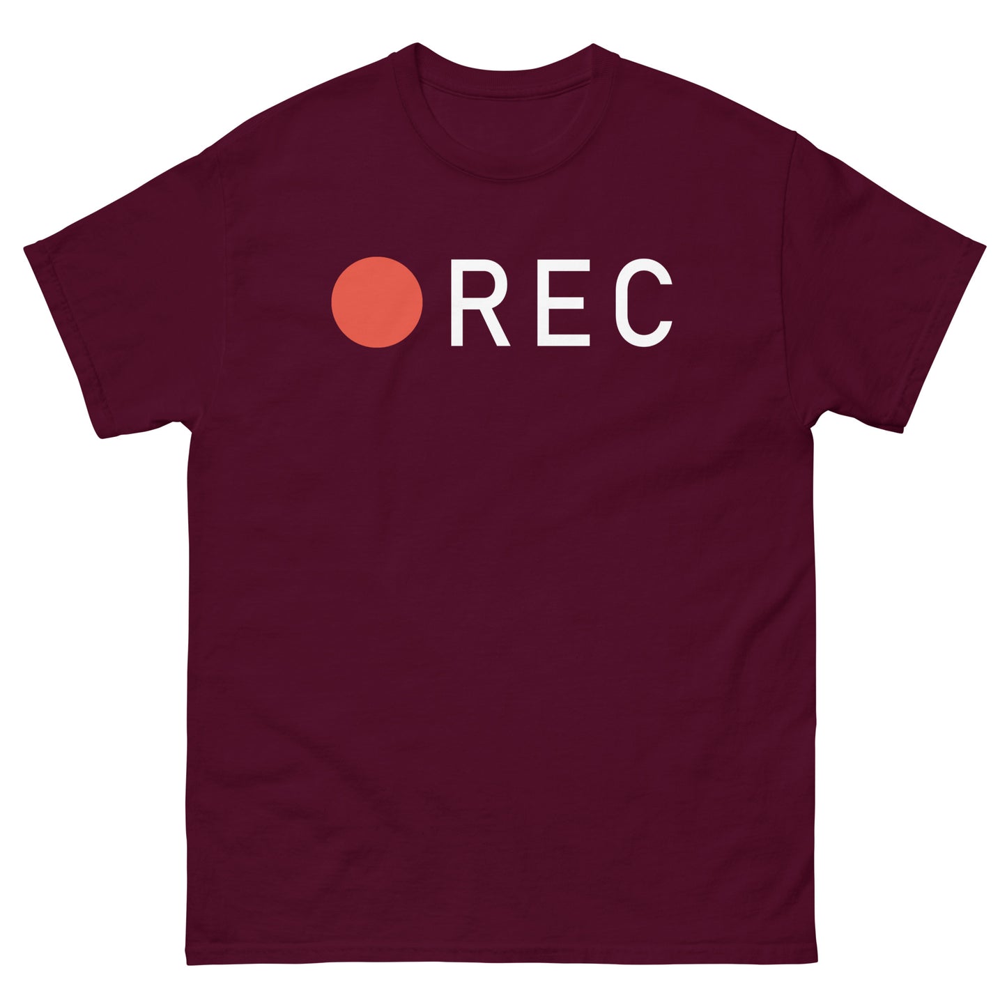 T-shirts Homme - REC - Logo Blanc