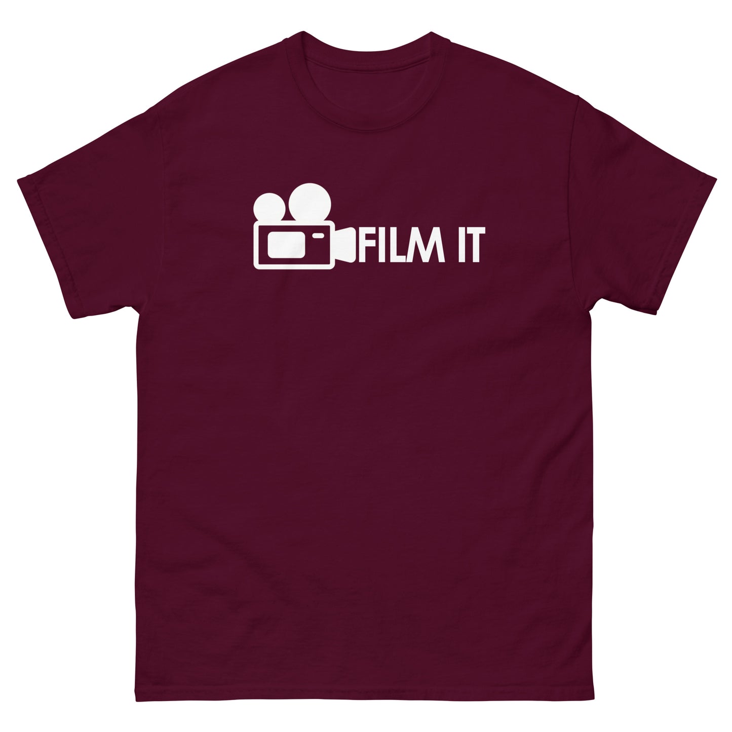 T-shirts Homme - Film it - Logo Blanc