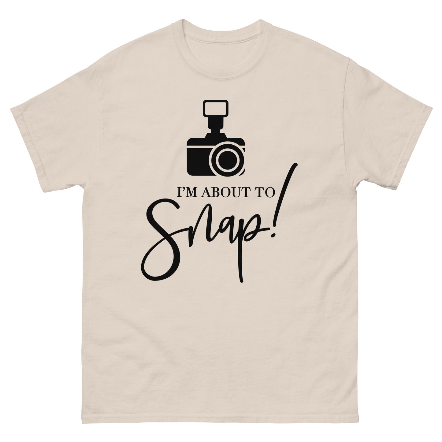 T-shirts pour hommes - Je suis sur le point de craquer - Logo noir