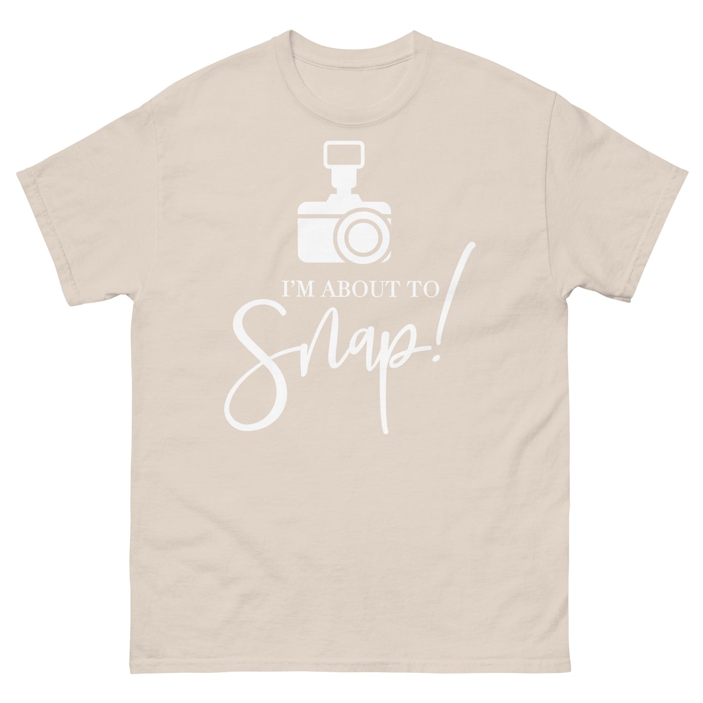 T-shirts Homme - Je suis sur le point de craquer - Logo Blanc