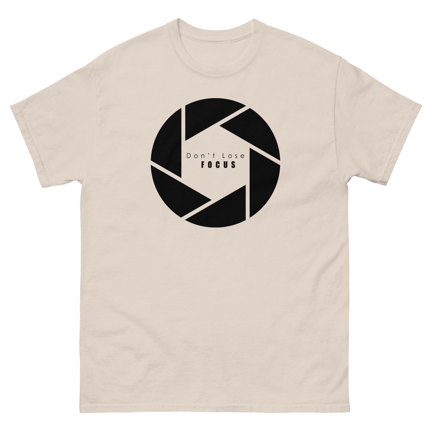 T-shirts pour hommes - Don't Lose Focus - Logo noir