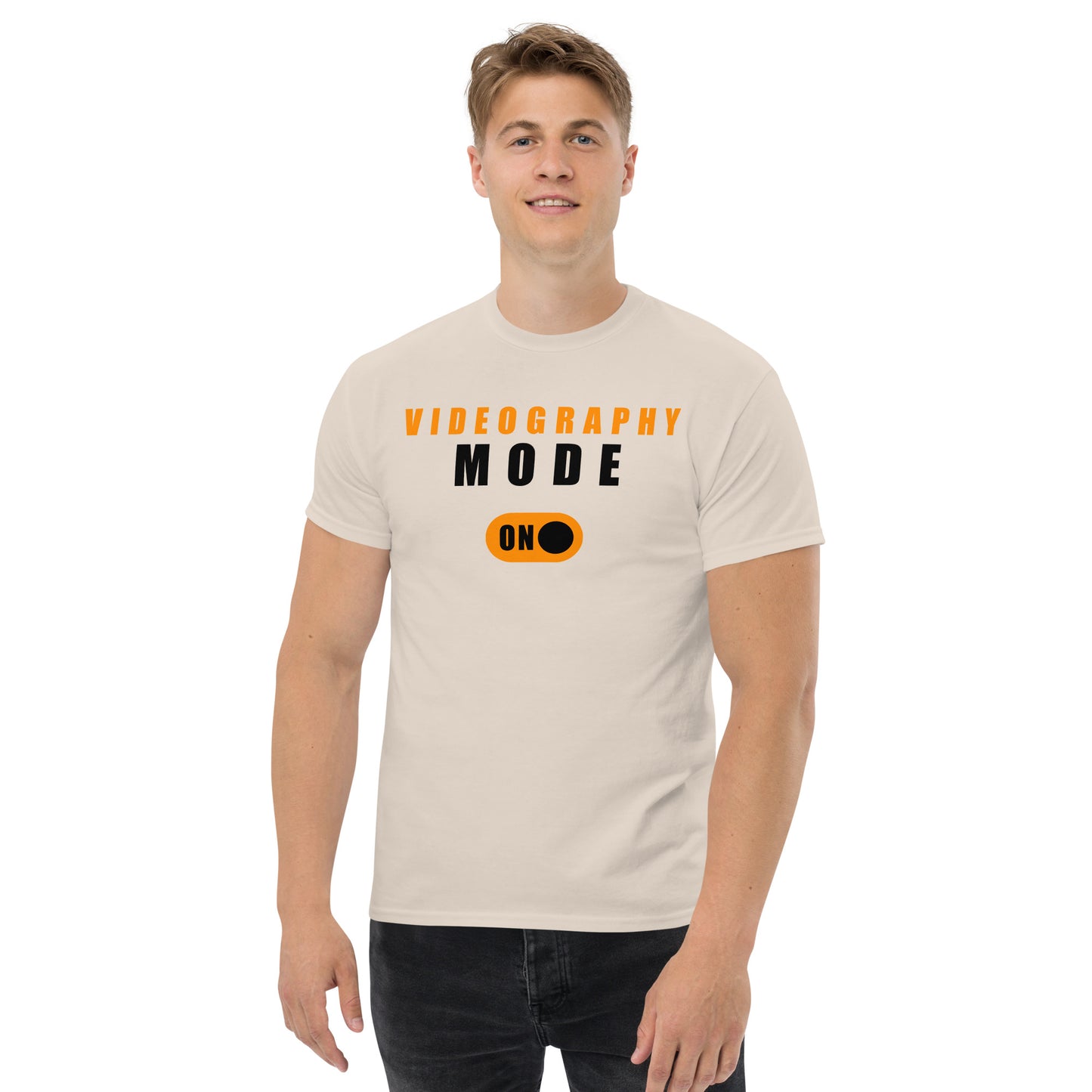 T-shirts Homme - Mode Vidéographie - Logo Noir