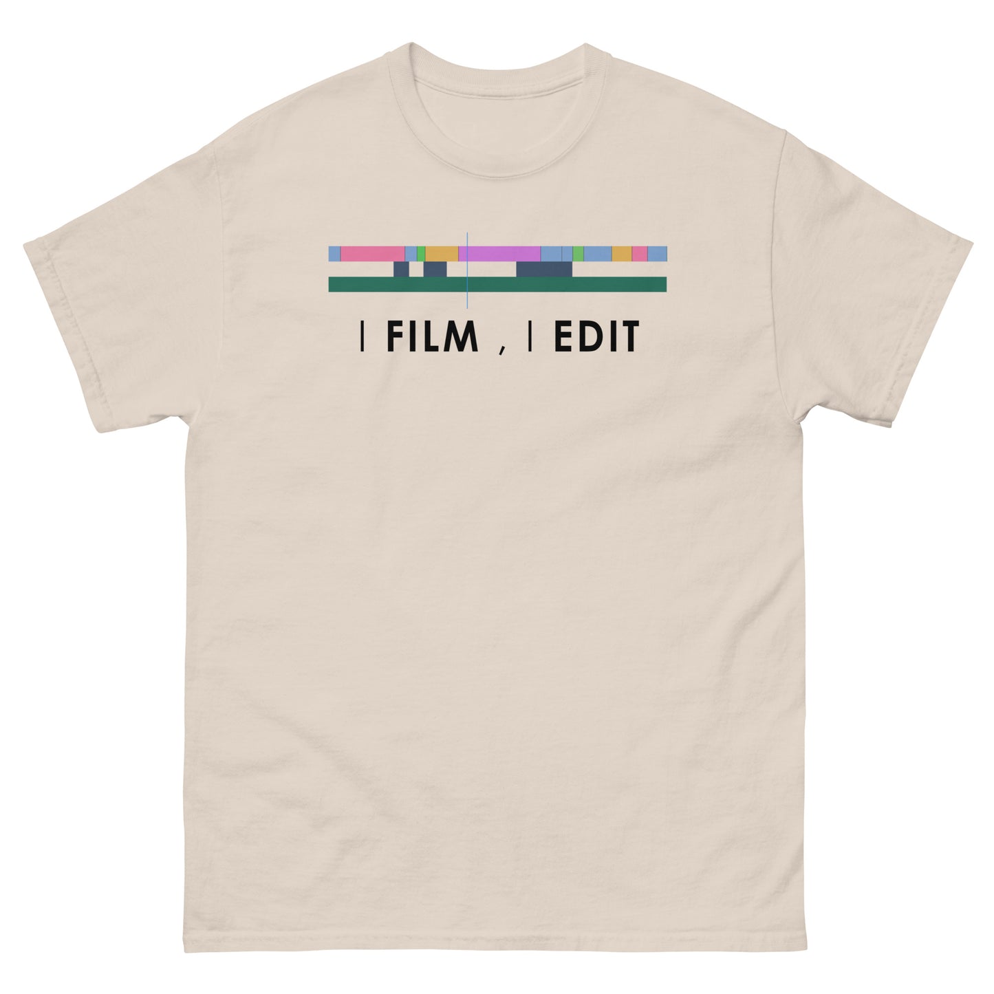 T-shirts Homme - Je filme j'édite - Logo noir