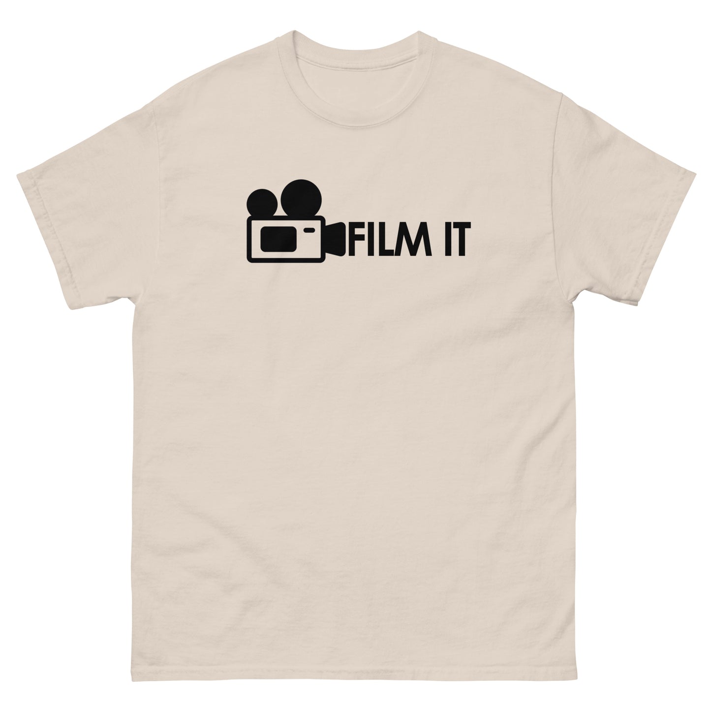 T-shirts Homme - Je filme j'édite - Logo noir