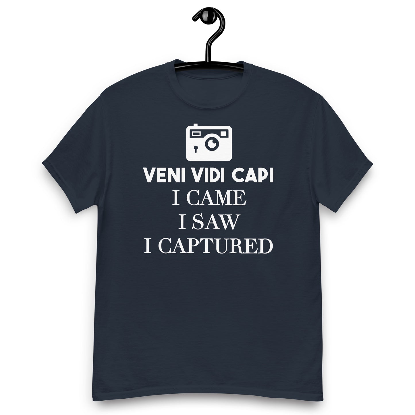 T-shirts Homme - Capi Veni Vidi - Logo Blanc
