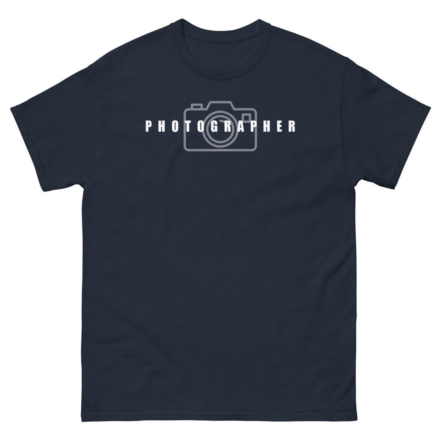 T-shirts Homme - Photographe - Logo Blanc