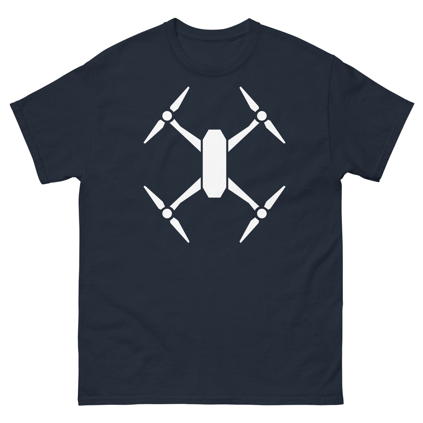 T-shirts Homme - Drone - Logo Blanc