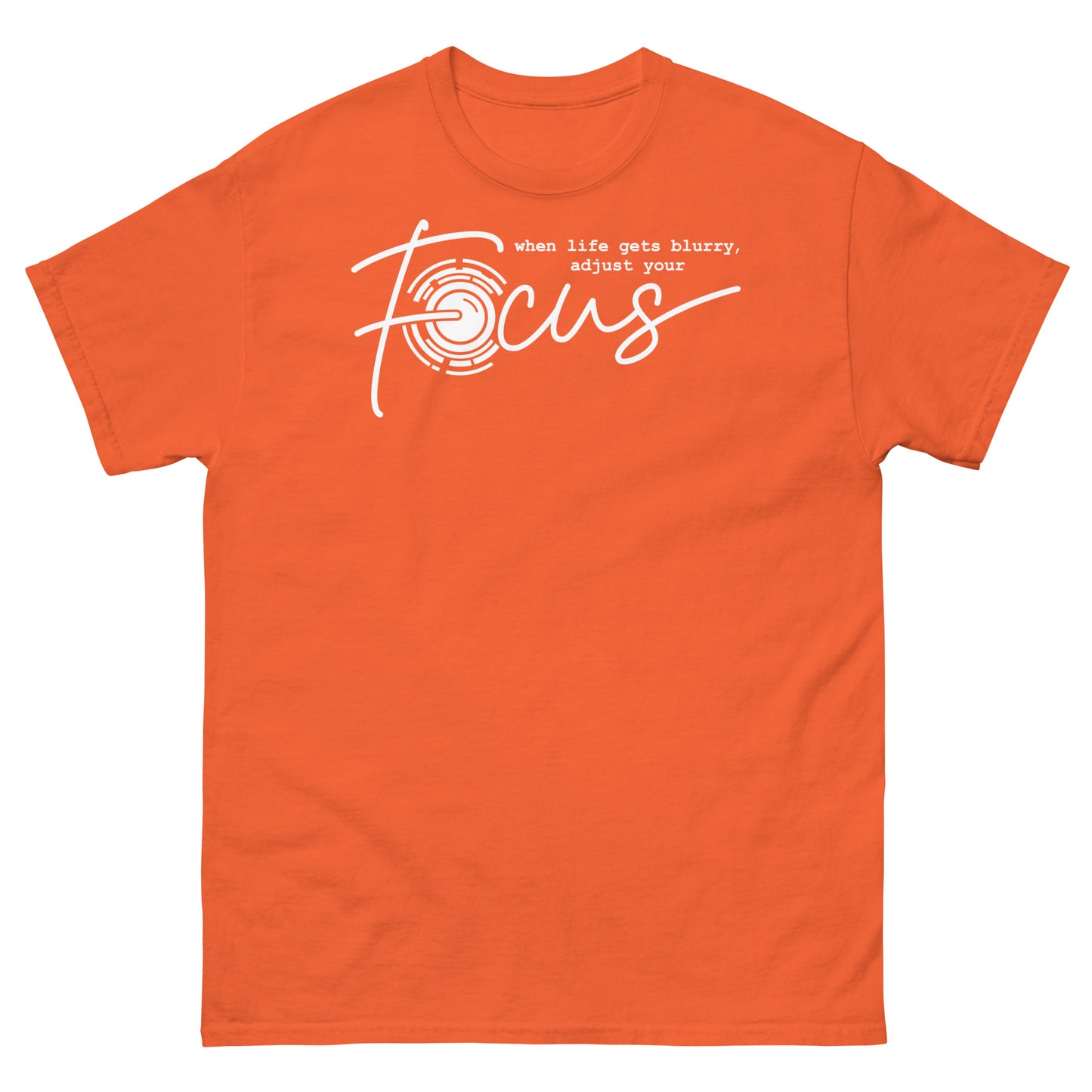 T-shirts Homme - Focus - Logo blanc