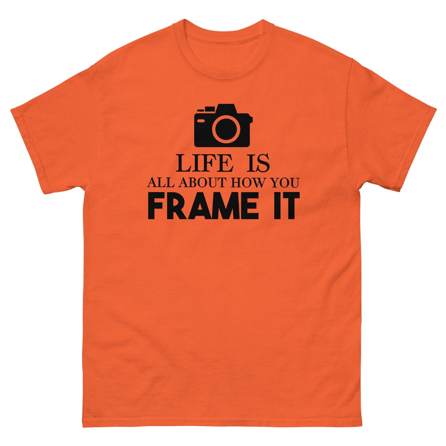 T-shirts pour hommes - Comment vous l'encadrez - Logo noir