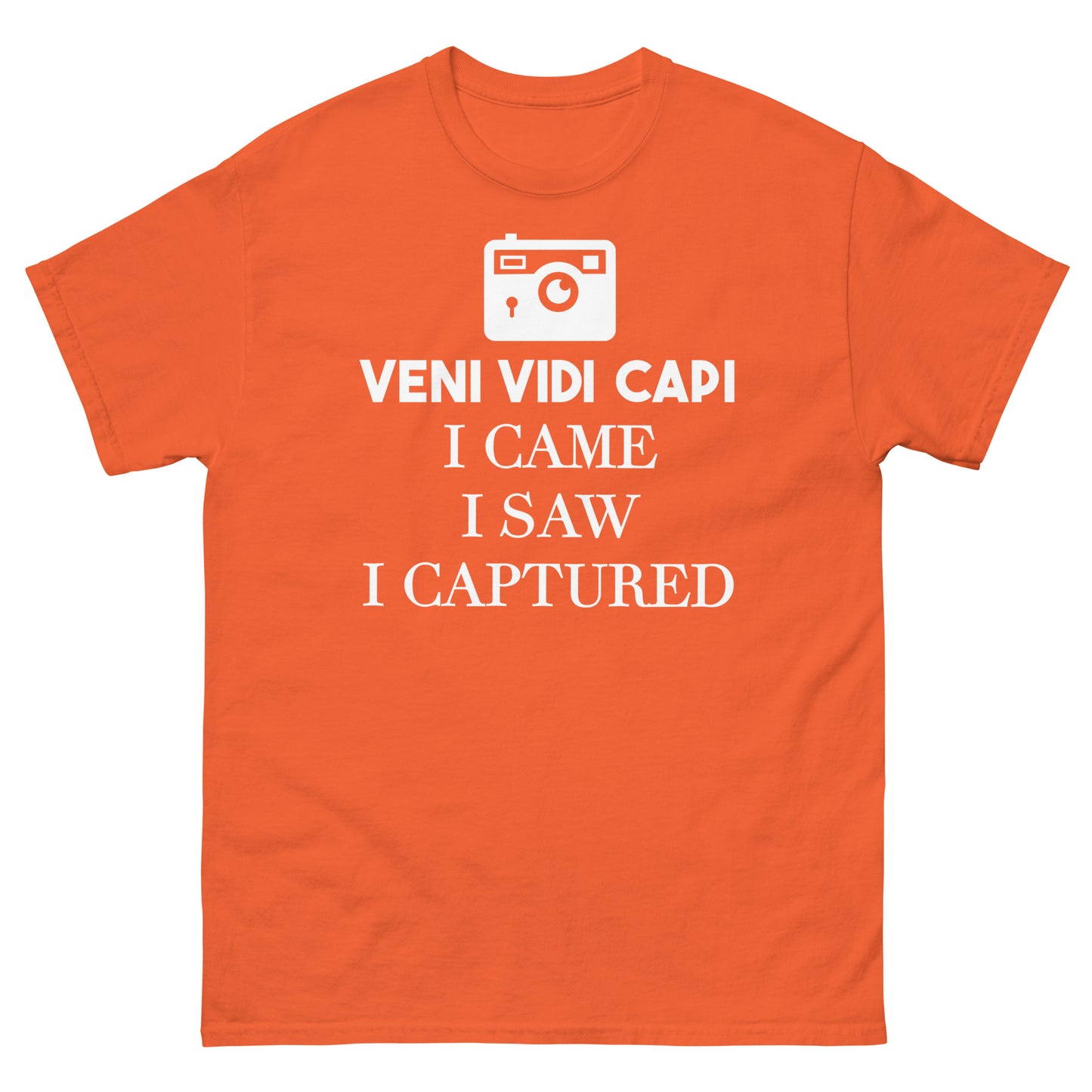 T-shirts Homme - Capi Veni Vidi - Logo Blanc