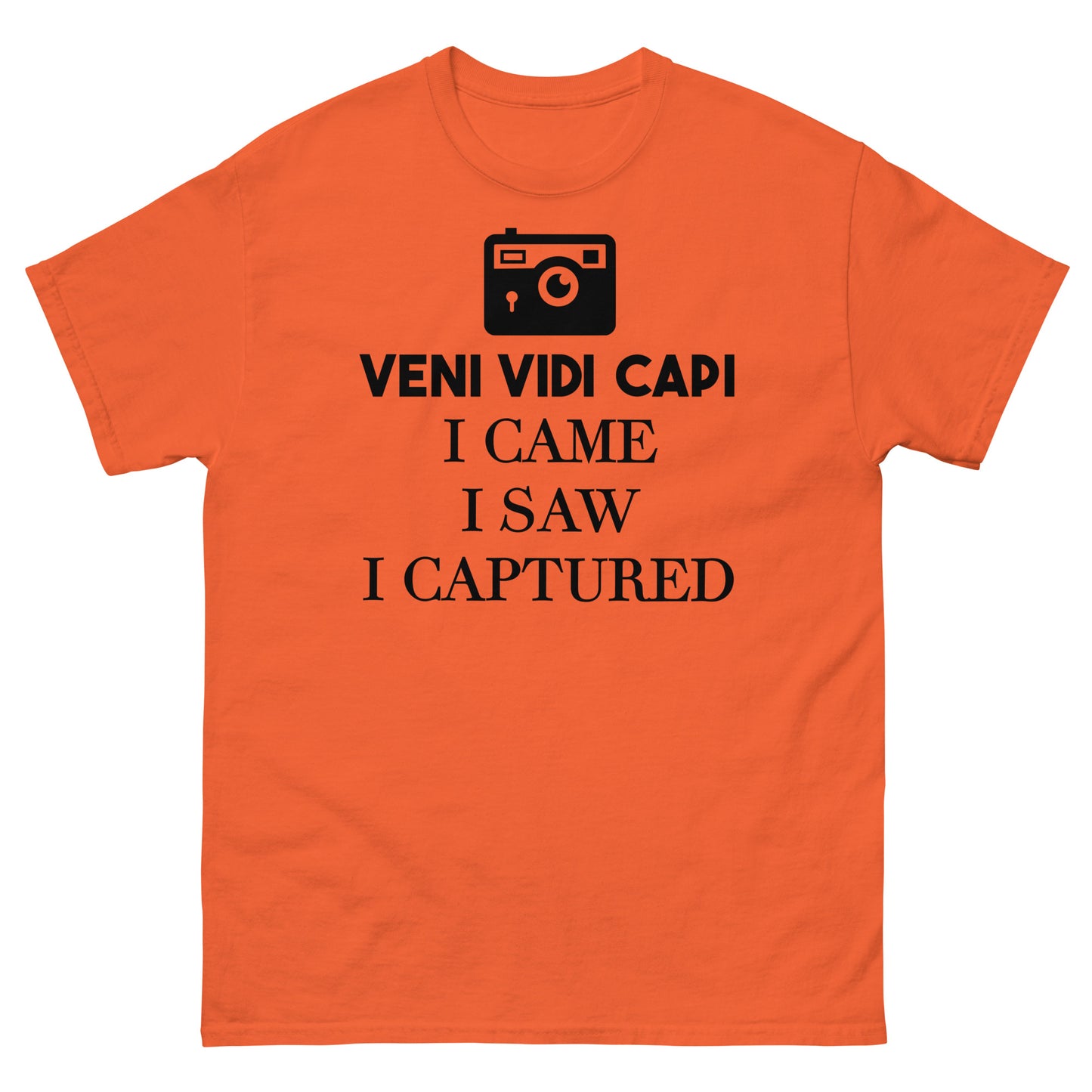 T-shirts Homme - Capi Veni Vidi - Logo Noir