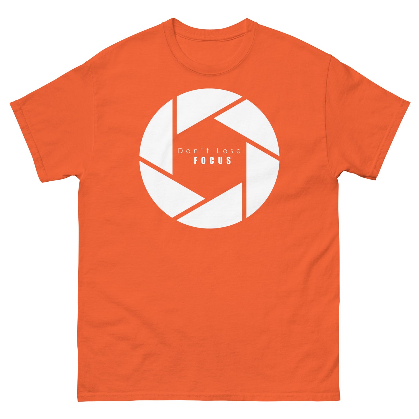 T-shirts pour hommes - Don't Lose Focus - Logo blanc