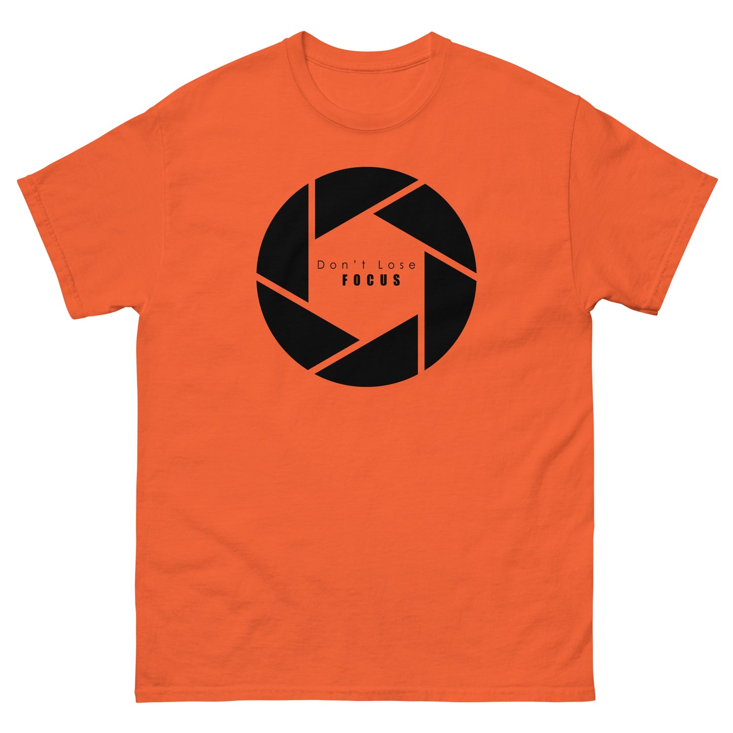 T-shirts pour hommes - Don't Lose Focus - Logo noir