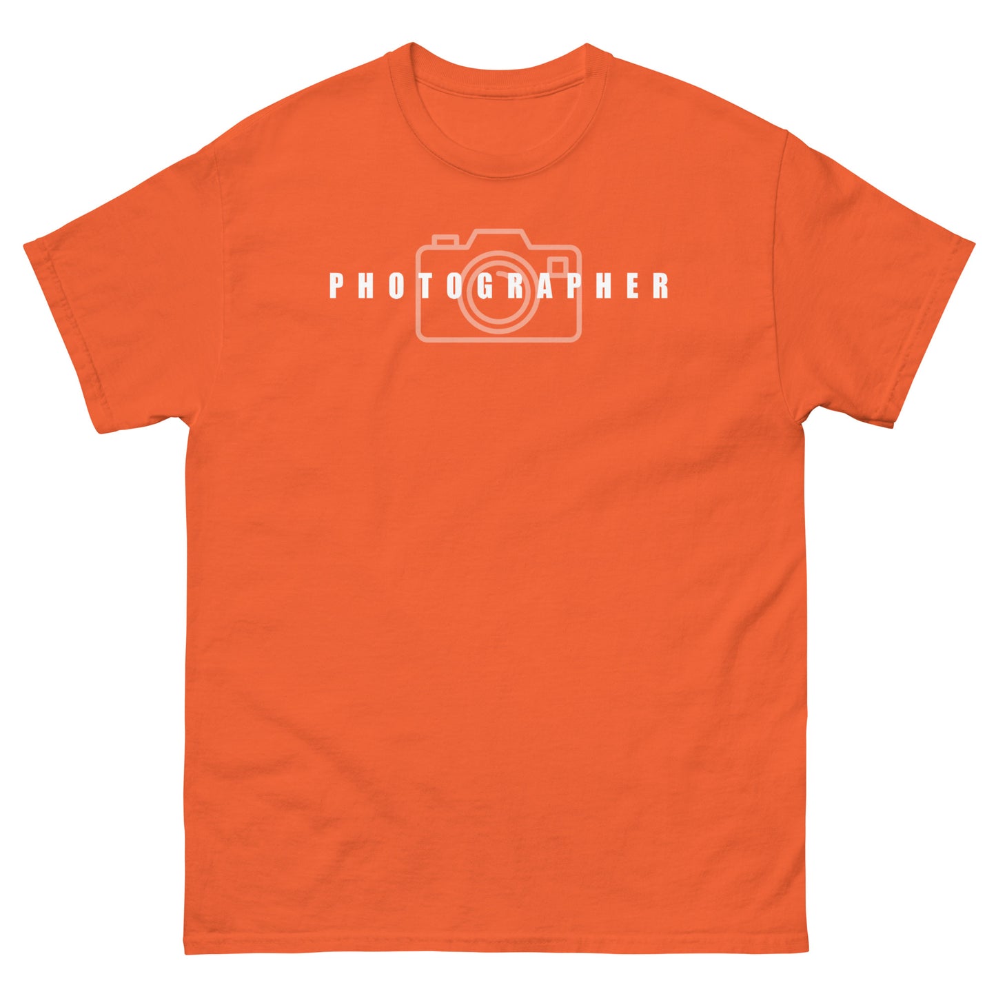 T-shirts Homme - Photographe - Logo Blanc