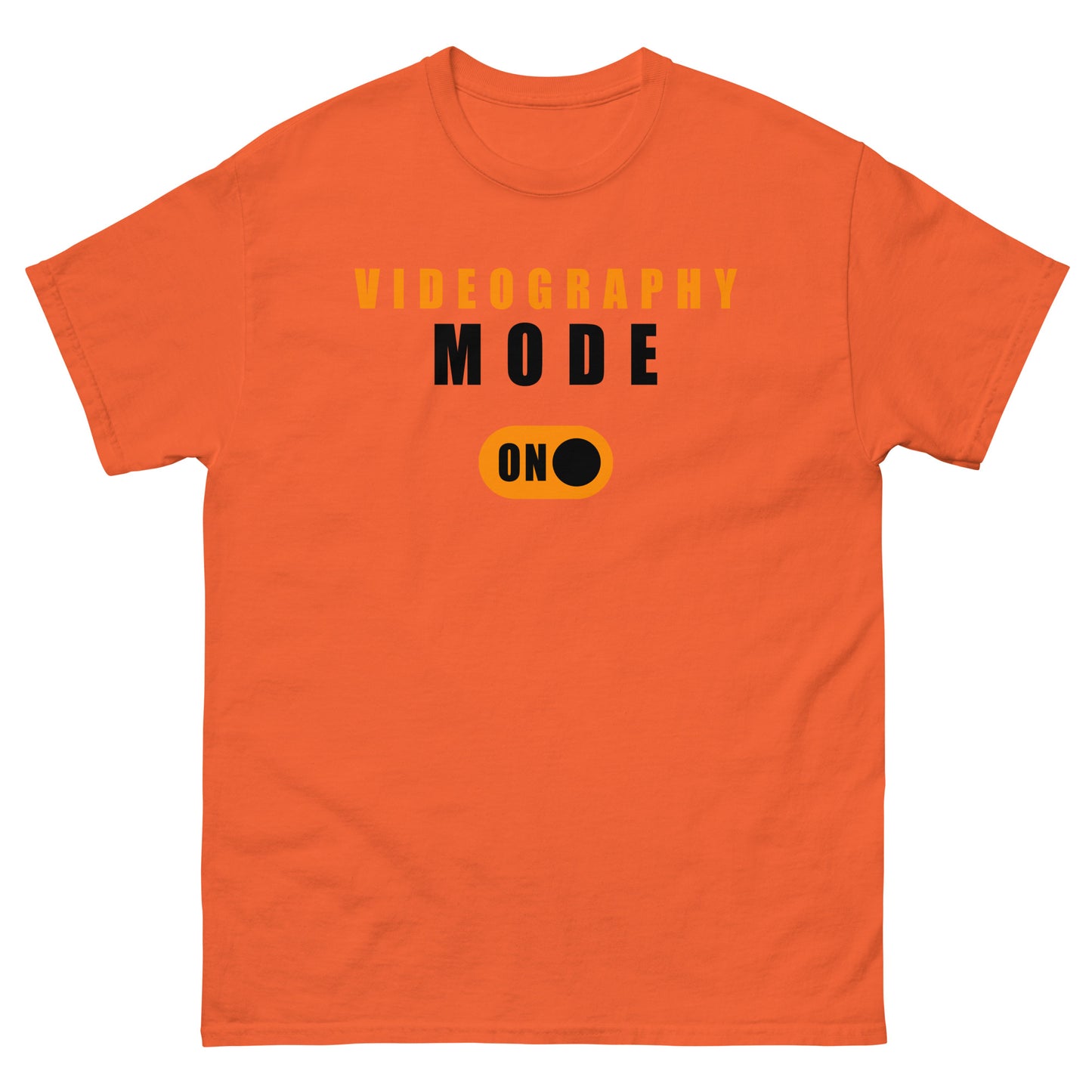 T-shirts Homme - Mode Vidéographie - Logo Noir