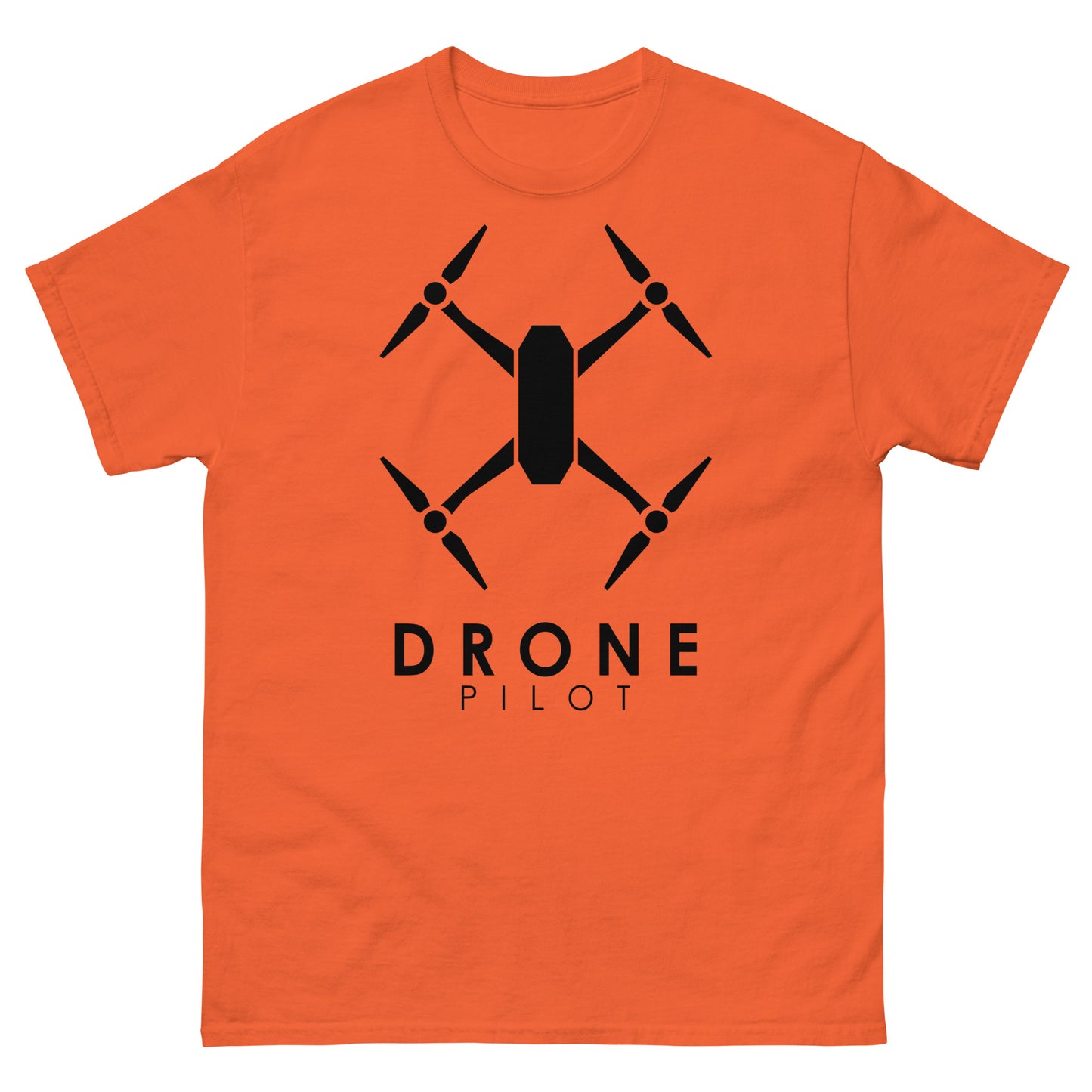 T-shirts Homme - Pilote de Drone - Logo Noir