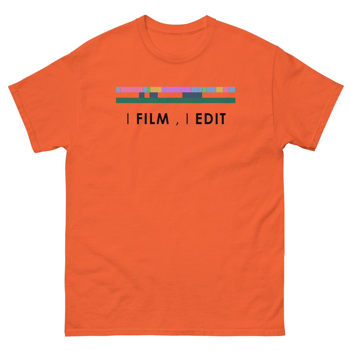 T-shirts Homme - Je filme j'édite - Logo noir
